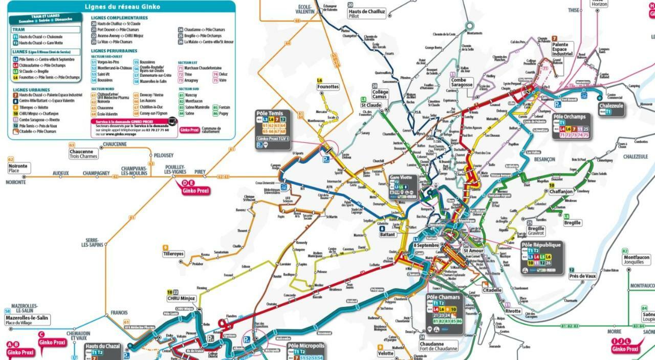Bnbesak La Gare Viotte Besançon Eksteriør billede